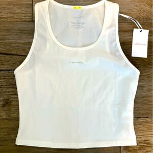 White fitted tank Cleo Harper